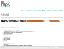 Tablet Screenshot of fitness-physio.com